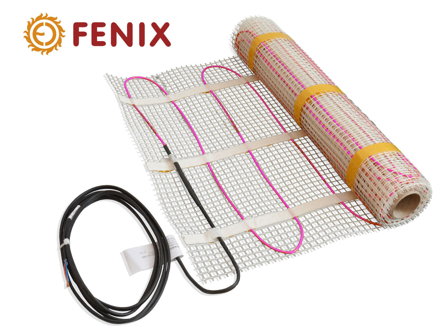 Thermostat Fenix TFT - WIFI mit Ecofloor 160 W/m² elektrische Heizmatte für Fliesen