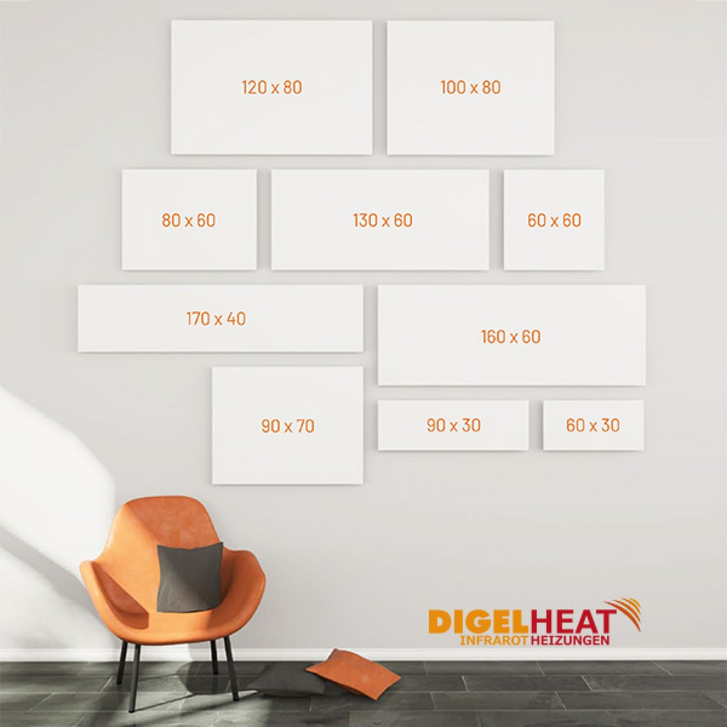 Infrarotheizung Digel Heat Classic Linie weiß