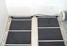 Fußbodenheizung ECOFILM SET 60W / m2, Breite 60 cm