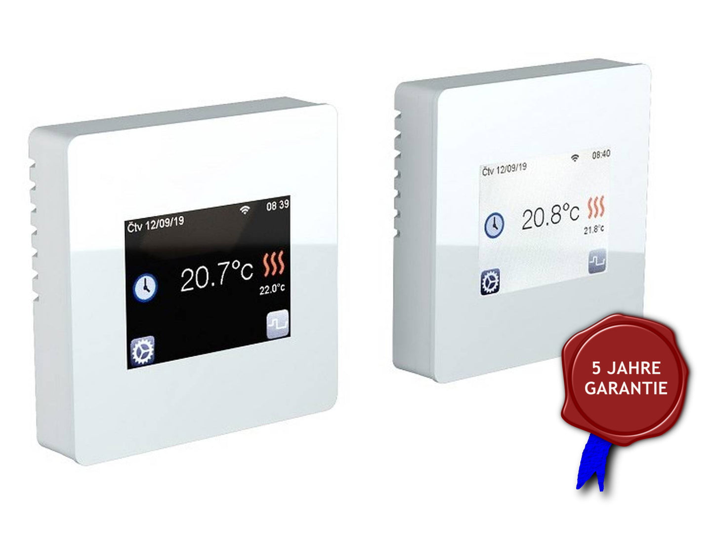 Digitales Thermostat Fenix TFT - WIFI - weiß