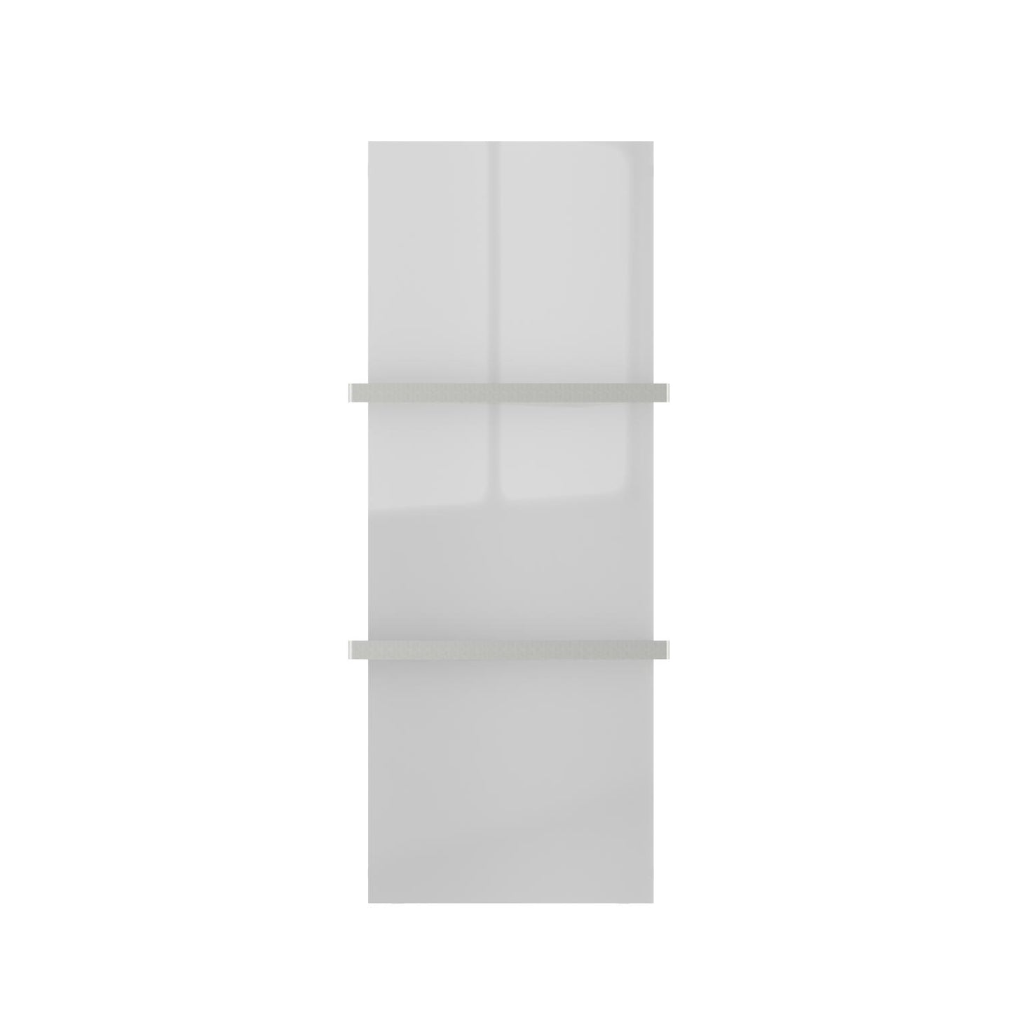 DIGEL HEAT Infrarot-Badheizung Glas schwarz u. weiß