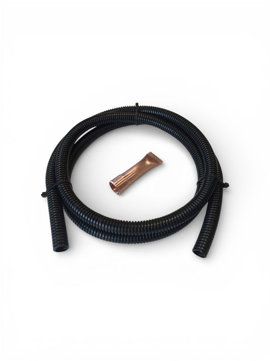 Wellrohr / Fühlerrohr für Fußbodentemperaturfühler