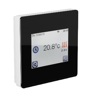 Thermostat Fenix TFT - WIFI mit Ecofloor 160 W/m² elektrische Heizmatte für Fliesen