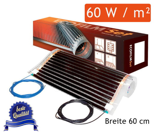 Fußbodenheizung ECOFILM SET 60W / m2