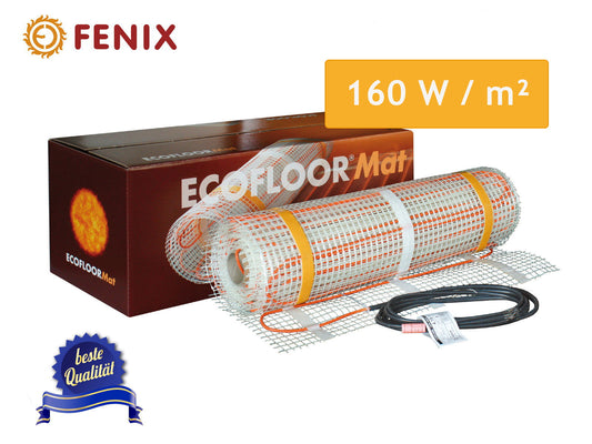 Fußbodenheizung ECOFLOOR Comfortmat 160 Watt / m²