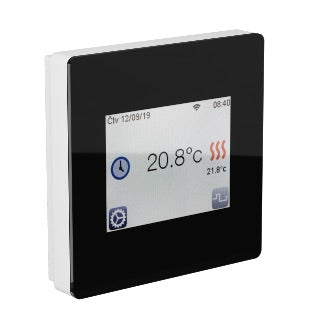 Digitales Thermostat Fenix TFT - WIFI - schwarz